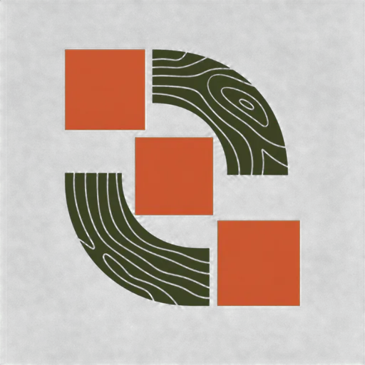 Hanover Park Ceramic Works abstract tile-and-grain mark